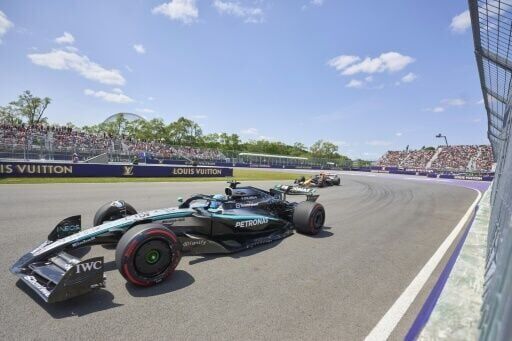 Russell fastest for Mercedes ahead of Norris in second practice